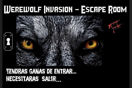 WERWWOLF - INVASIÓN ESCAPE ROOM. TENDRÁS GANAS DE ENTRAR... NECESITARÁS SALIR...